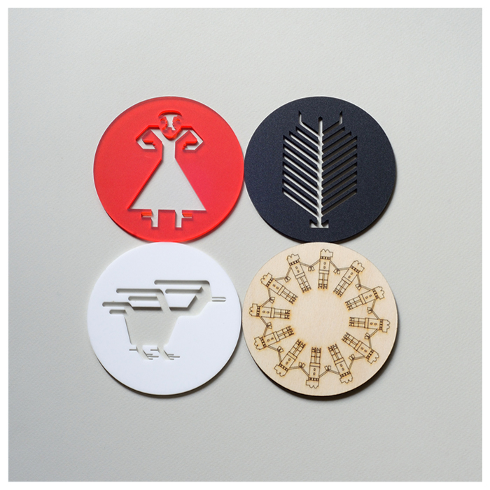 Culture Soup coasters - Made in RO (4)