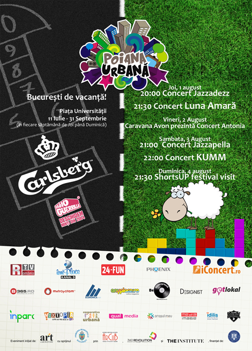 Poiana Urbana Program 1-4 august 2013 - Designist