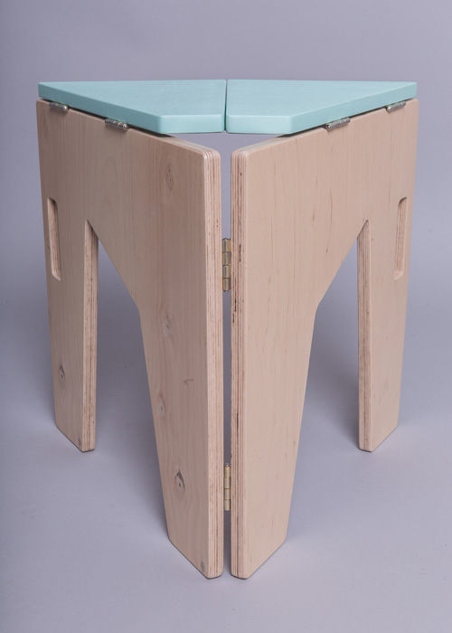 6Scaun pliabil lemn - Sorana Pintilie - Designist