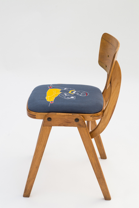 Naphtaline - scaun de design personalizat